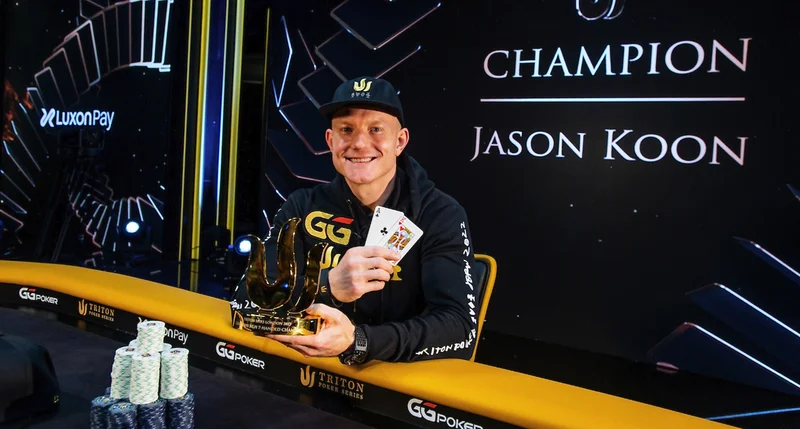 Triton Poker Circuit Sees Jason Koon Amplify His Winning Streak