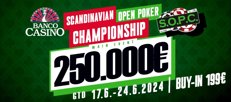 Scandanavian Open Poker Championship | SOPC 2024